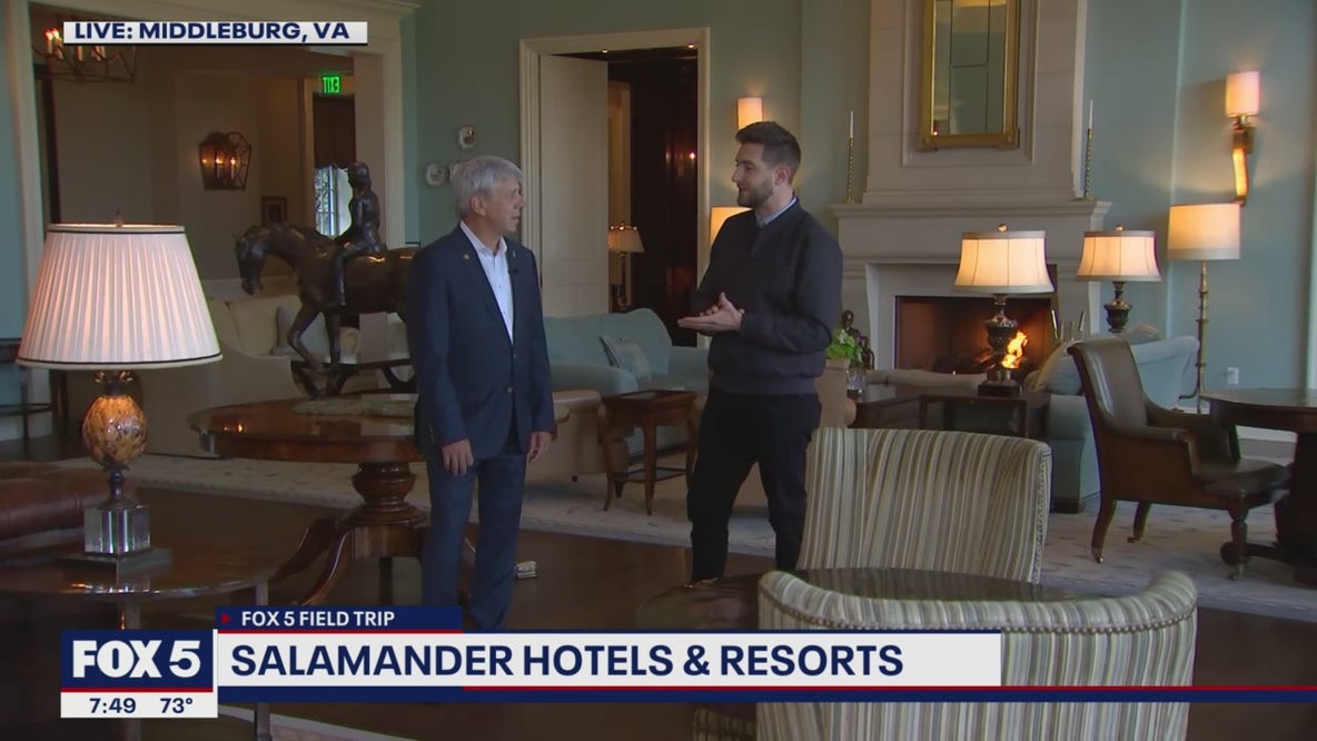 FOX 5 Field Trip: R&R at Salamander Hotels & Resorts in Loudoun County
